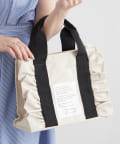 NICE CLAUP / OLIVE des OLIVE OUTLET(ナイスクラップ  / オリーブ デ オリーブ アウトレット) 【RMAF】フリル2WAYトートバッグ
