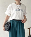 Croisiere(クロジエール) スタッズ刺繍TEE