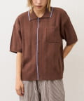 CIAOPANIC TYPY(チャオパニックティピー) 【UNISEX】ストライプサマーニットカーディガン