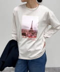 FREDY & GLOSTER(フレディ アンド グロスター) シルケットPARI ロンTシャツ