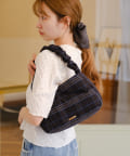 Kastane(カスタネ) 【500mlペットボトル収納可能】チェックシャーリングBAG