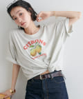 DISCOAT(ディスコート) 【ユニセックス】レモングラフィックTシャツ《WEB限定カラーあり》