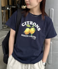 DISCOAT(ディスコート) 【ユニセックス】レモングラフィックTシャツ《WEB限定カラーあり》