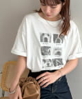DISCOAT(ディスコート) 【ユニセックス】アソートアニマルボックスフォトTシャツ
