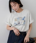 DISCOAT(ディスコート) 【ユニセックス】アソートボックスフォトプリントTシャツ