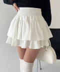 NICE CLAUP / OLIVE des OLIVE OUTLET(ナイスクラップ  / オリーブ デ オリーブ アウトレット) 【one after another】ティアードミニ