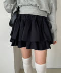NICE CLAUP / OLIVE des OLIVE OUTLET(ナイスクラップ  / オリーブ デ オリーブ アウトレット) 【one after another】ティアードミニ