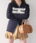 NICE CLAUP / OLIVE des OLIVE OUTLET(ナイスクラップ  / オリーブ デ オリーブ アウトレット) 【one after another】ロゴジャガード