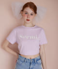 Seemi.by NICE CLAUP(シーミーバイナイスクラップ) 【Seemi.】ロゴTシャツ