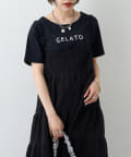 w closet(ダブルクローゼット) ビーズ刺繍Ｔ