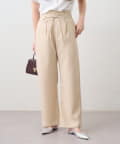 NICE CLAUP / OLIVE des OLIVE OUTLET(ナイスクラップ  / オリーブ デ オリーブ アウトレット) 【RMAF】ウエストハトメイージーパンツ