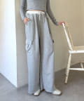 mline(エムライン) [mline]レイヤードスウェットパンツ