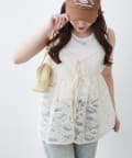 レディース トップス  ZOZO限定　コラボ 2wayリボンキャミチュニック 春夏新作】2WAYリボンキャミチュニック[品番：SHNW0012510