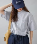 CIAOPANIC TYPY(チャオパニックティピー) 【GEVACO】綿麻バンドカラーシャツ