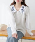 NICE CLAUP / OLIVE des OLIVE OUTLET(ナイスクラップ  / オリーブ デ オリーブ アウトレット) 【natural couture】テディヤーンミドル丈ニットベスト