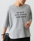COLONY 2139(コロニー トゥーワンスリーナイン) スマートラウンド半袖ロゴTシャツBEKIND