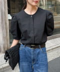 FREDY & GLOSTER(フレディ アンド グロスター) 【WEB限定カラーあり】コットンリップルハート刺繍ブラウス