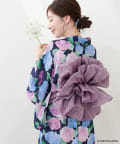 natural couture(ナチュラルクチュール) ラメしわ兵児帯