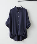 NICE CLAUP / OLIVE des OLIVE OUTLET(ナイスクラップ  / オリーブ デ オリーブ アウトレット) 【RMAF】段々袖タケノコタックブラウス