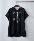 Remind me and forever(リマインドミーアンドフォーエバー) 【NAO】イラスト刺繍Tシャツ