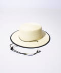FREDY & GLOSTER(フレディ アンド グロスター) 【GLOSTER】CODE LONG BRIM STRAW HAT ハット麦わら