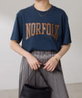 COLLAGE GALLARDAGALANTE(コラージュ ガリャルダガランテ) 【大人のロゴT】NORFOLK ロゴTシャツ