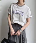 DOUDOU(ドゥドゥ) MARITIMEロゴTEE