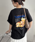 DISCOAT(ディスコート) 【WEB限定】トーストプリントビッグTシャツ《ユニセックス》