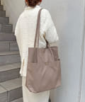 Lattice(ラティス) 【人気の為再入荷】シンプルタックトートバッグ