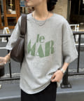 DISCOAT(ディスコート) 【新色追加・ユニセックス】ヴィンテージライクグラフィックTシャツ