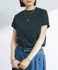 un dix cors(アンディコール) 《デイリーに活躍》モックネックプレーンT