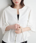 Omekashi(オメカシ) ハーフジップ2WAYTシャツ