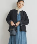 un dix cors(アンディコール) 《2WAY仕様◎》リバーシブルZIPファーキルトブルゾン