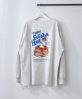 NICE CLAUP / OLIVE des OLIVE OUTLET(ナイスクラップ  / オリーブ デ オリーブ アウトレット) 【OUTLET限定】【人気おばけシリーズ】パンケーキおばけ刺繍ロンT