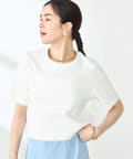 NOLLEY'S(ノーリーズ) W&W ショート丈Tシャツ