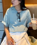 CIAOPANIC TYPY(チャオパニックティピー) 【ユニセックス】汗染み防止抗菌防臭　半袖TEE