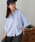 DISCOAT(ディスコート) 【シワになりにくい/新色追加】ビッグシャツ《WEB限定》