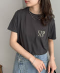 DISCOAT(ディスコート) 【WEB限定】ETOILEロゴショートTシャツ