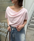 mystic(ミスティック) 【全骨格対応◎/6色展開】オフショルTシャツ