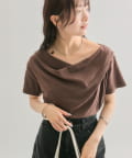 mystic(ミスティック) 【全骨格対応◎/6色展開】オフショルTシャツ