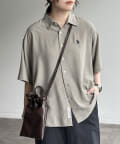CPCM(シーピーシーエム) 【U.S. POLO ASSN.】シルクタッチ半袖シャツ