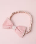 BIRTHDAY BAR(バースデイバー) pomponner　tulle ribbon hairband　ベビーヘアバンド
