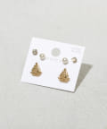 3COINS(スリーコインズ) サマーピアス6個セット