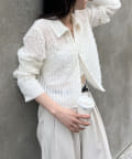 CAPRICIEUX LE'MAGE(カプリシュレマージュ) カットオフホックシャツ
