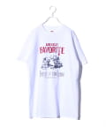 FREDY & GLOSTER(フレディ アンド グロスター) 【FRUIT OF THE LOOM】プリントTシャツ フロントプリント