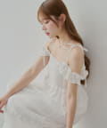 Chico(チコ) 【5色展開】フリルデザインベアワンピース