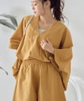 CIAOPANIC TYPY(チャオパニックティピー) 【WEB限定】シアーサッカーカバーアップポンチョラッシュガード
