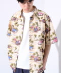 FREDY & GLOSTER(フレディ アンド グロスター) 【GLOSTER】TROPICALシャツ レギュラーカラー アロハシャツ