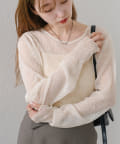 Kastane(カスタネ) 【WEB限定】ランダムチュールメローTEE