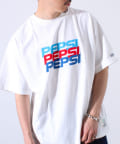 FREDY & GLOSTER(フレディ アンド グロスター) 【PEPSI×DISCUS ATHLETIC】コラボ プリント 半袖Tシャツ